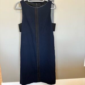 Rag & Bone Elegant Navy Blue Sleeveless Dress - size 8